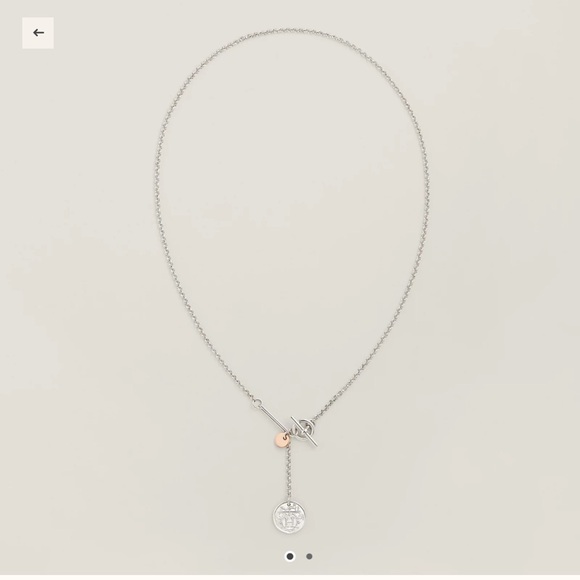 New! Authentic Hermès Ex-Libris pendant, small model - Picture 4 of 8